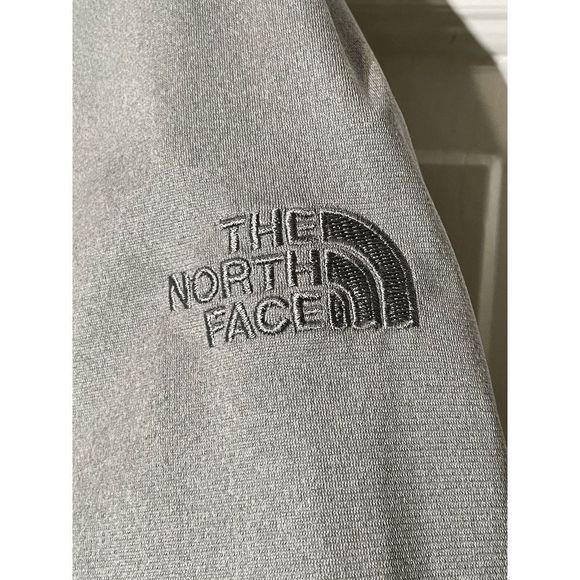 The North Face Men's Heather Gray Quarter Polyester Zip-Up Pullover Size XL - Picture 8 of 8